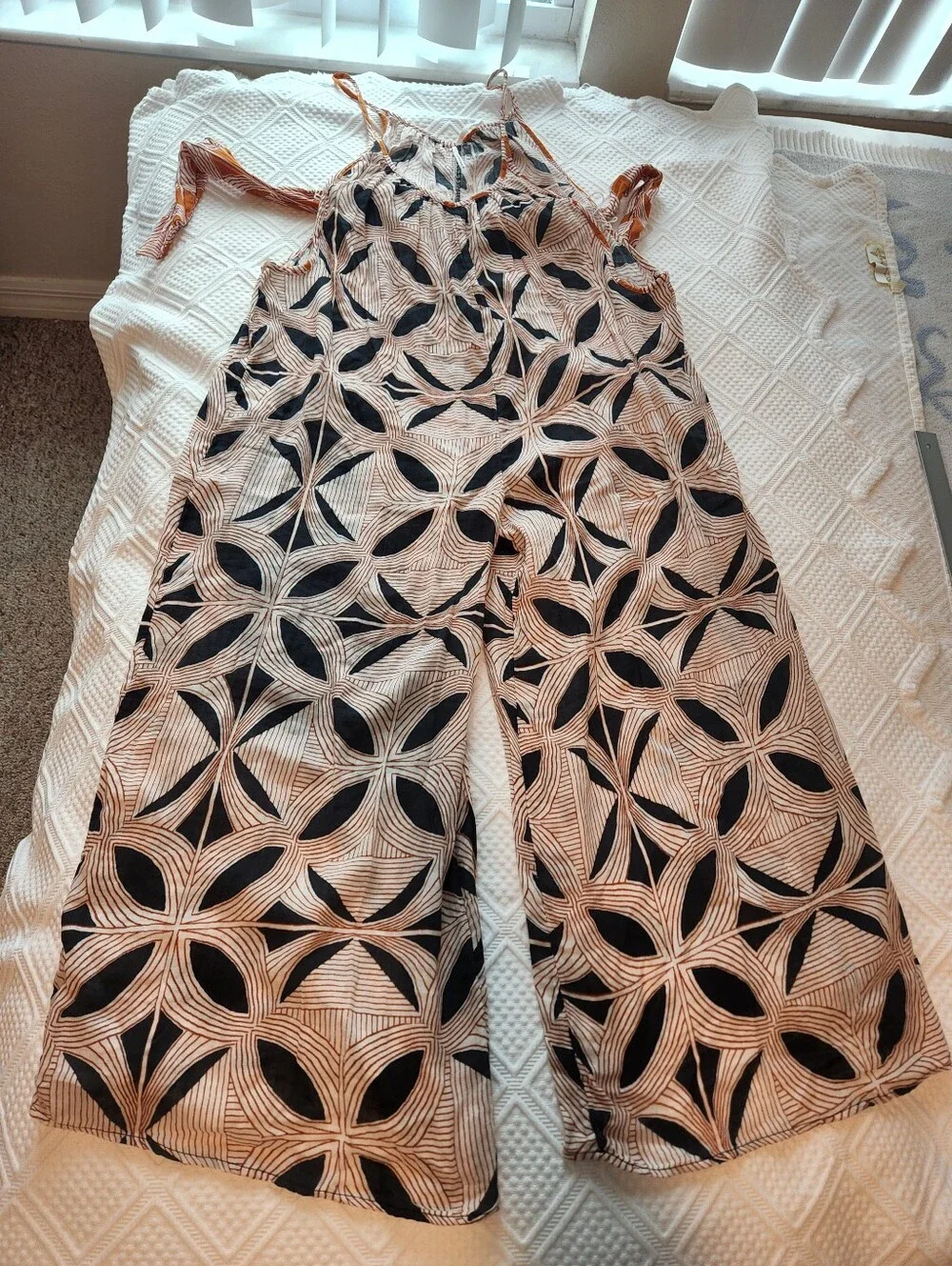 Anthropologie sleeveless jumpsuit